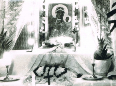 1970 r. Obraz Matki Bożej Częstochowskiej