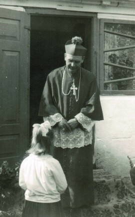 1971 r. Wizyta ks biskupa Jana Mazura 
