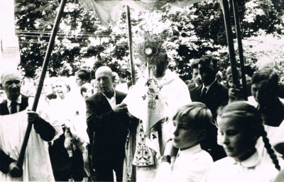 1971 r. Procesja na odpust św. Apostołów Piotra i Pawła